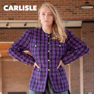 Carlisle vintage 80's blazer trending fashion